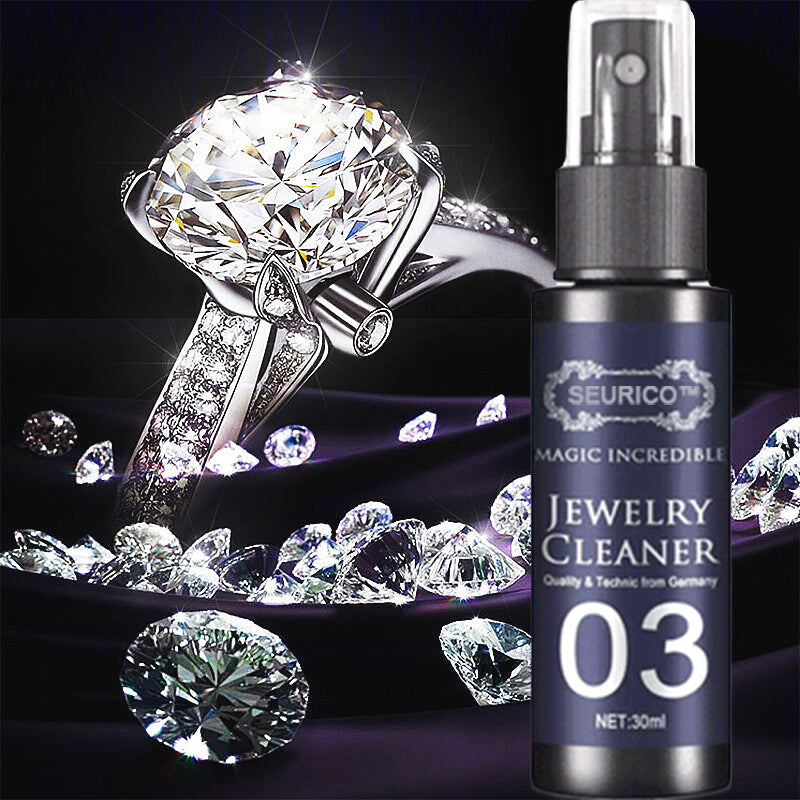 Seurico Jewelry Cleaner Spray - Ammonia-Free Safe Solution