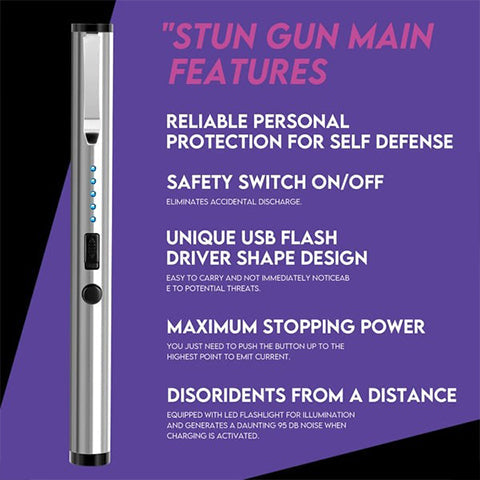 Seurico Personal Safety High Power Stun Pen -25M volts