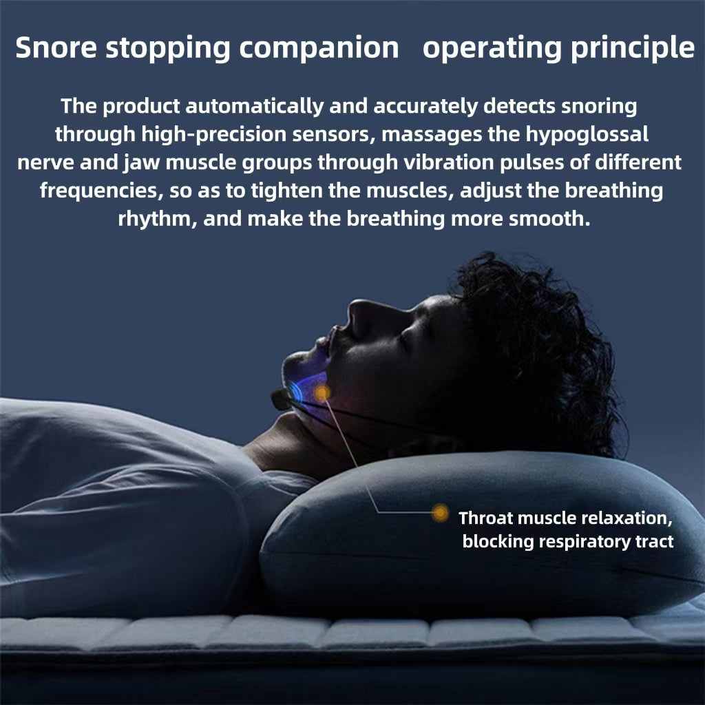 SnoreSilence Pro: EMS Pulse Snoring Stopper