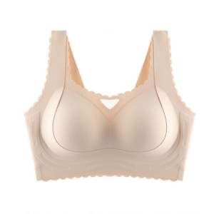 Sweet Smooth - Scalloped Design Natural Uplift Bra