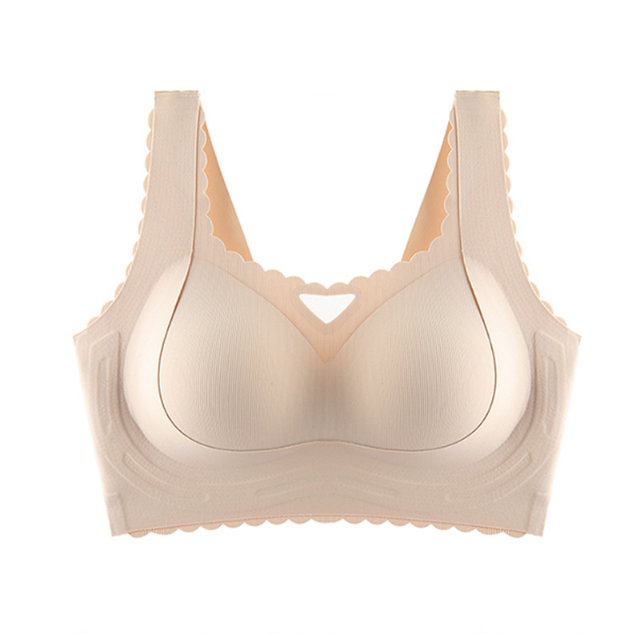 Sweet Smooth - Scalloped Design Natural Uplift Bra