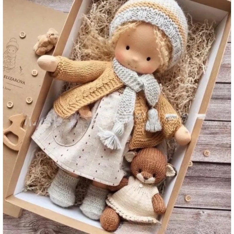 The Best Gift for Kids-Handmade Waldorf Doll