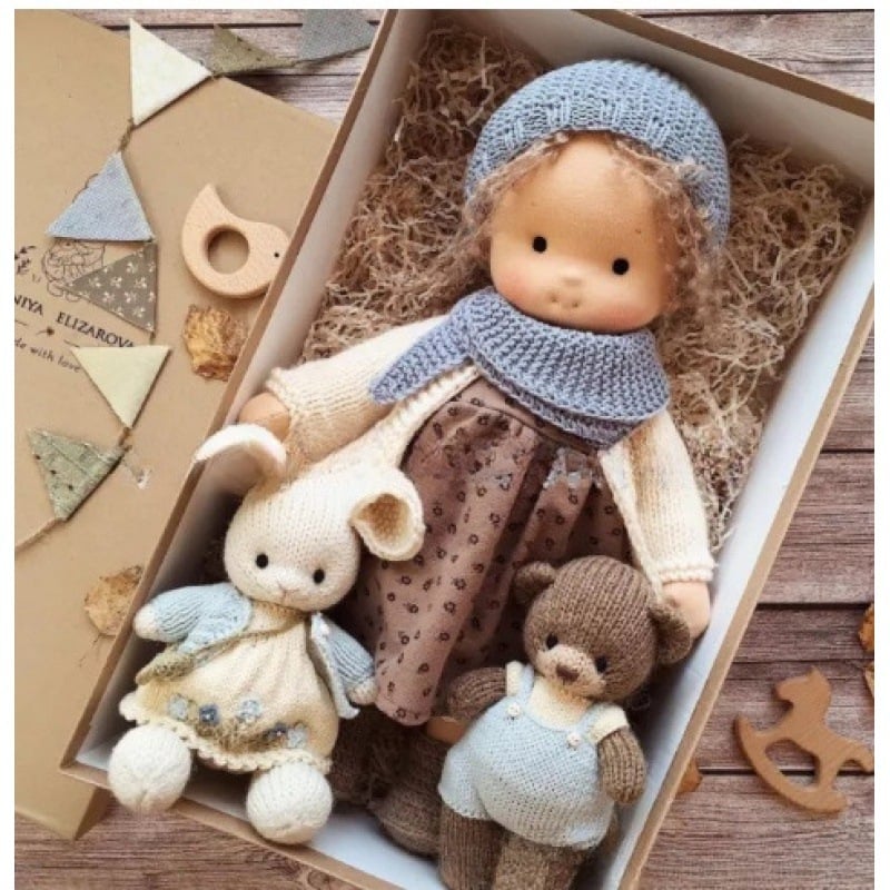 The Best Gift for Kids-Handmade Waldorf Doll