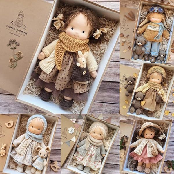 The Best Gift for Kids-Handmade Waldorf Doll