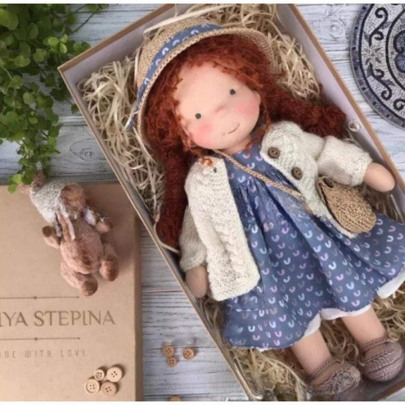 The Best Gift for Kids-Handmade Waldorf Doll