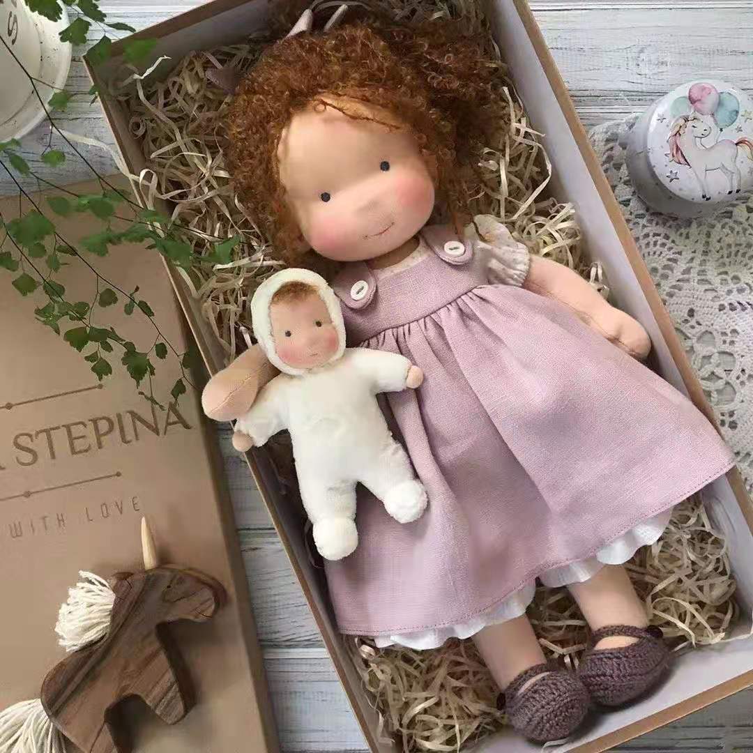 The Best Gift for Kids-Handmade Waldorf Doll