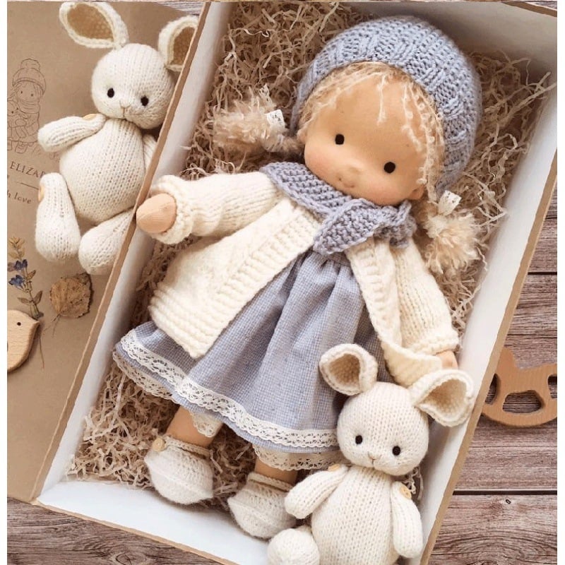 The Best Gift for Kids-Handmade Waldorf Doll