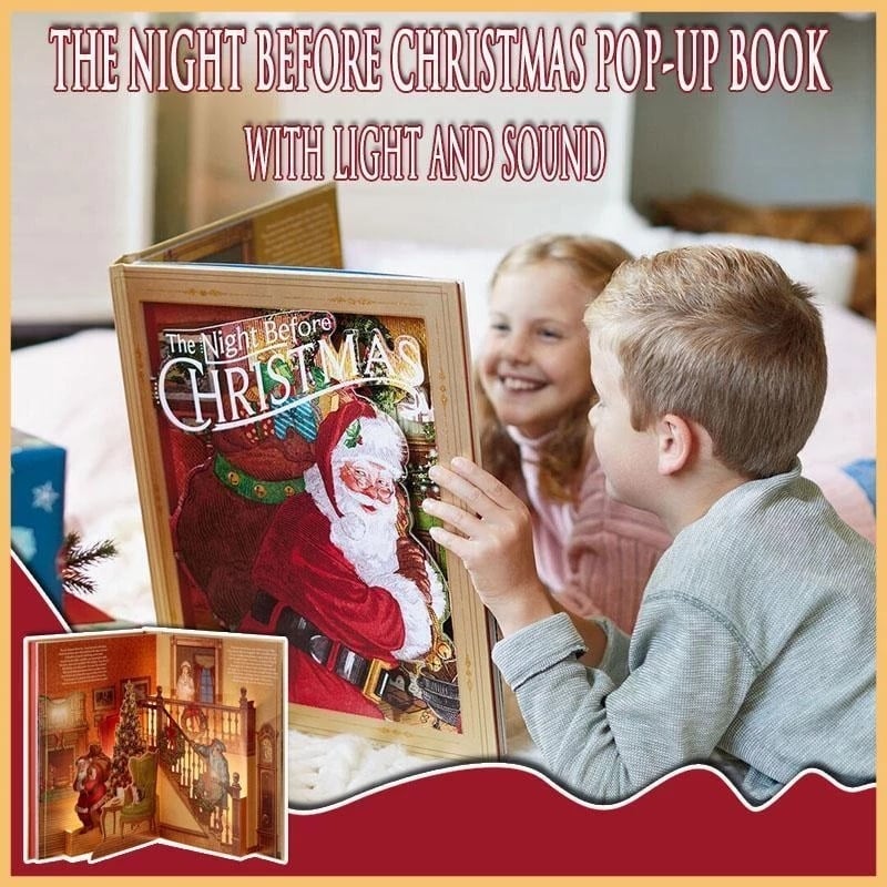 The Night Before Christmas Pop-Up Book (Light & Sound)