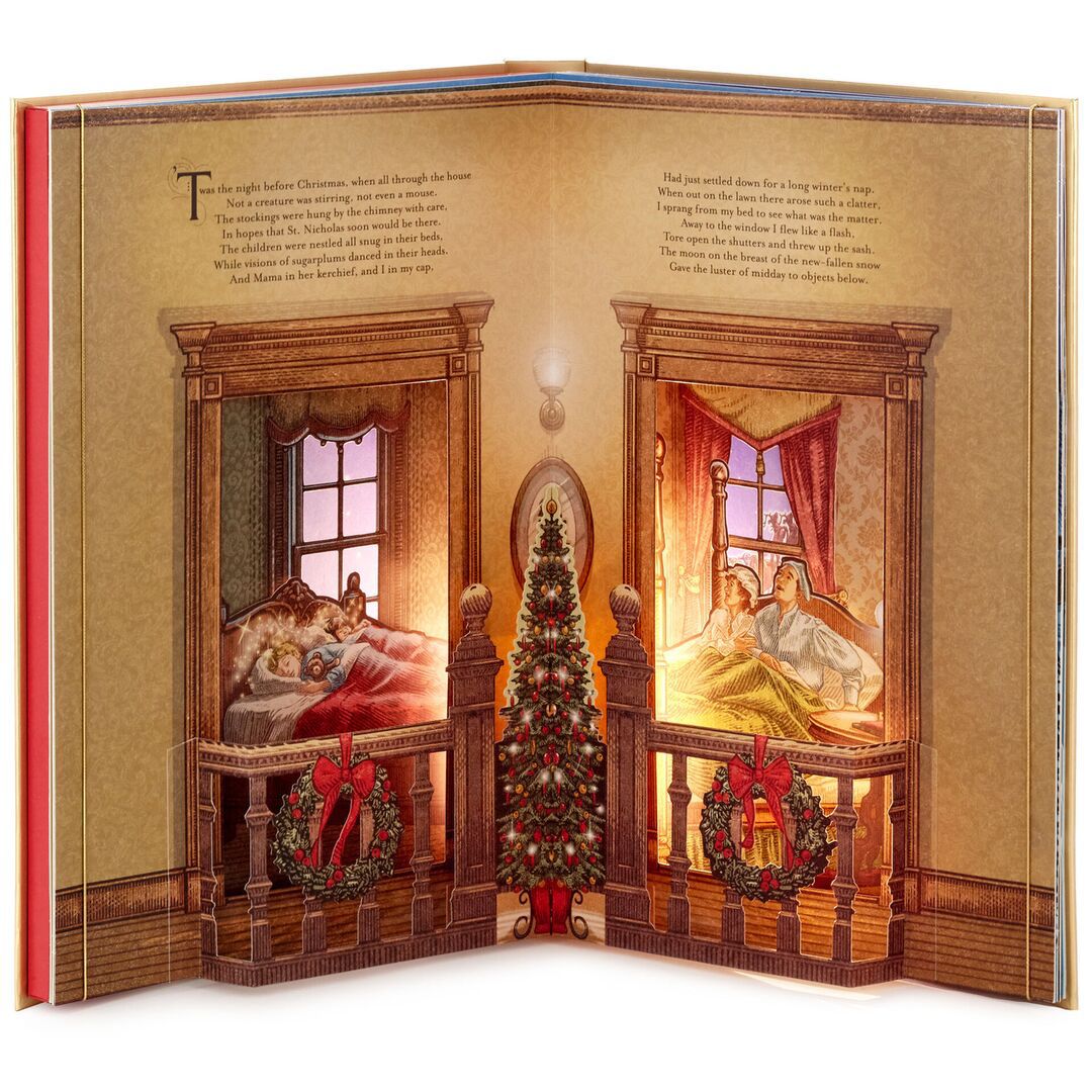 The Night Before Christmas Pop-Up Book (Light & Sound)