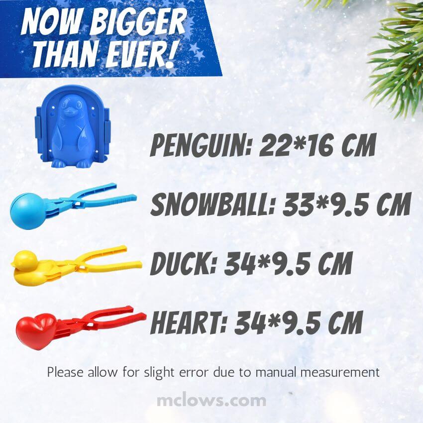 The Original SnowBuddyï¸ Snowball Kit