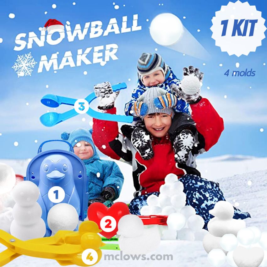 The Original SnowBuddyï¸ Snowball Kit