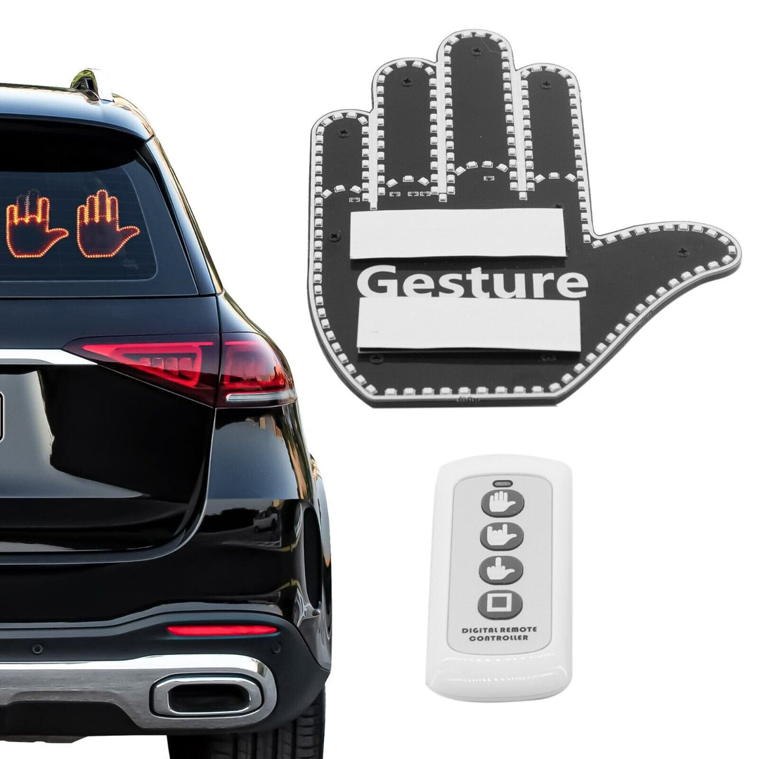 The RoadRater LED Hand Gesture Car Light with Remote