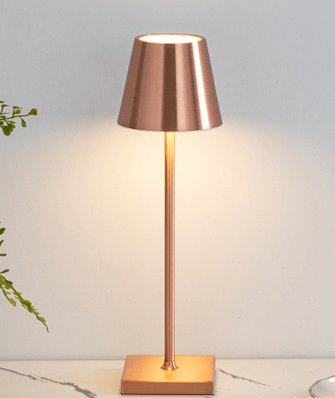 Touch three-color desk lamp