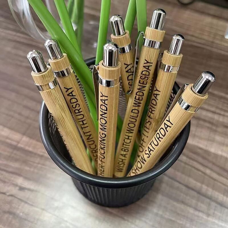 TravelTopp Sarcastic Mood Pens (Set of 7)