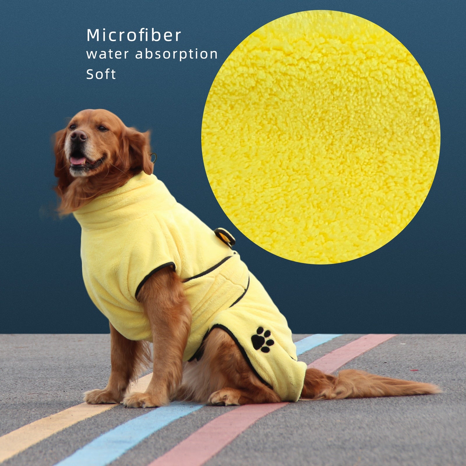 Ultra-Absorbent Dog Robe