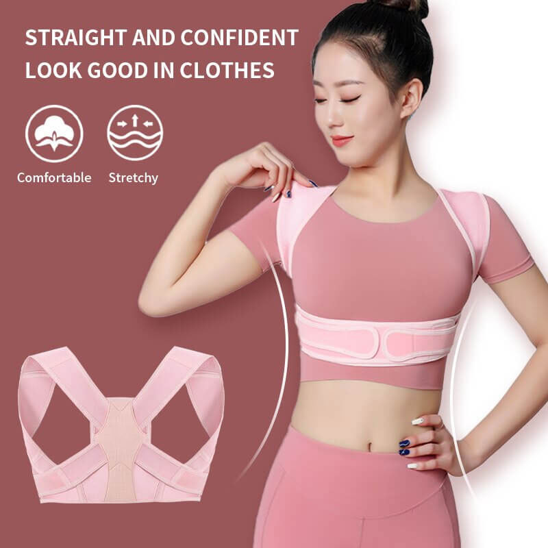 UNISEX ADJUSTABLE BACK POSTURE WAIST BELT BACK SUPPORT BELT