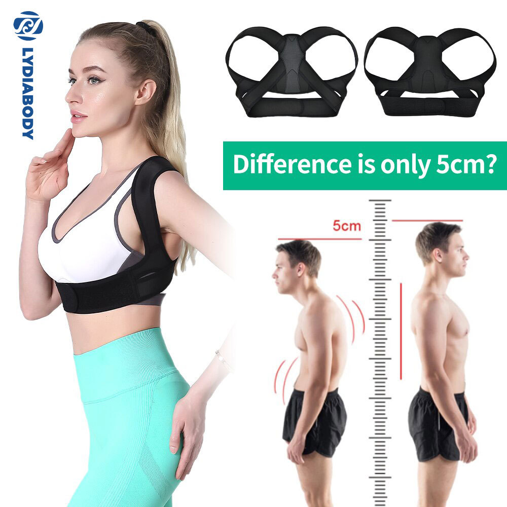 UNISEX ADJUSTABLE BACK SUPPORT STRAPS YOGA GYM ESSENTIALS