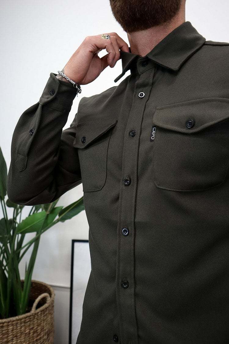 ZLIMPTY - Button Down Shirt Jacket