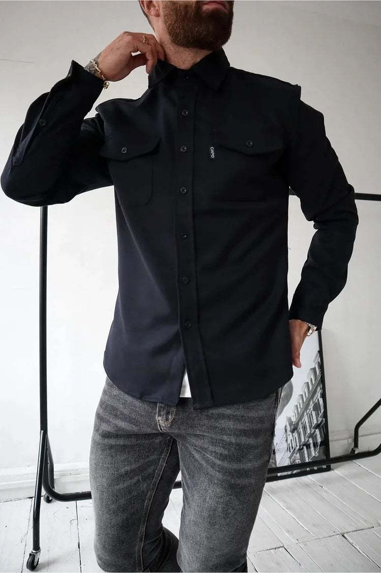 ZLIMPTY - Button Down Shirt Jacket