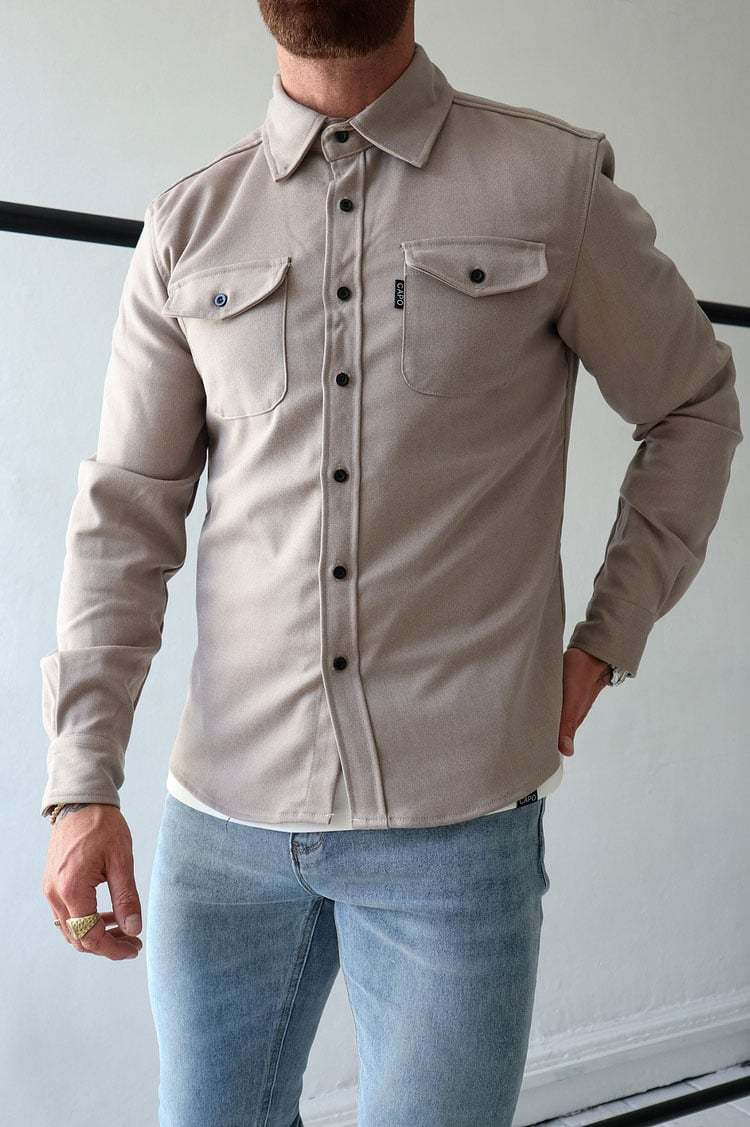 ZLIMPTY - Button Down Shirt Jacket