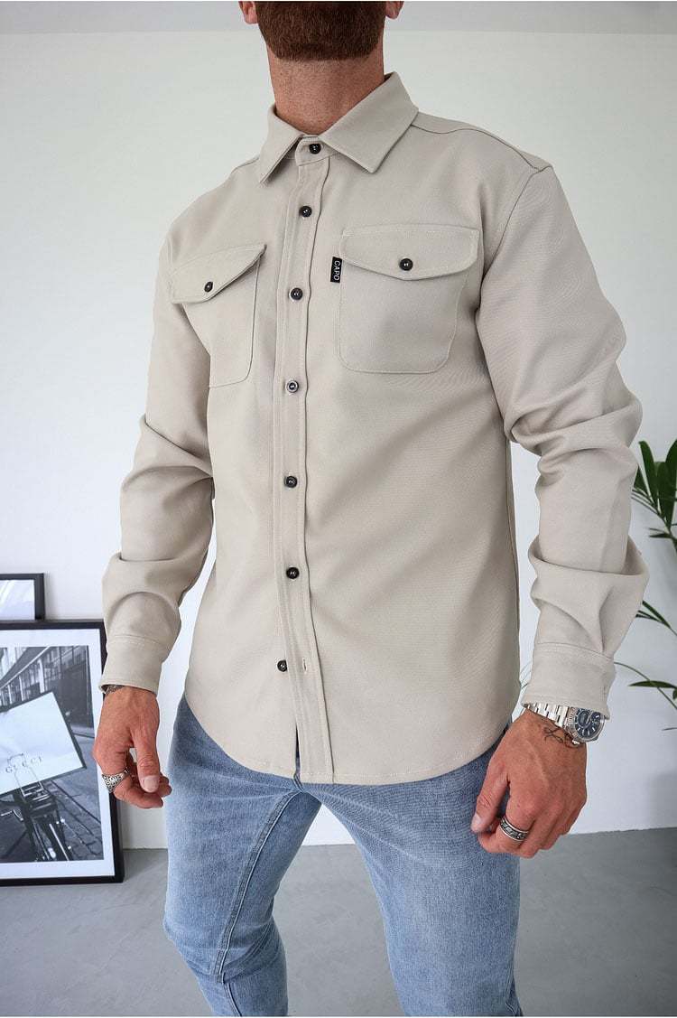 ZLIMPTY - Button Down Shirt Jacket