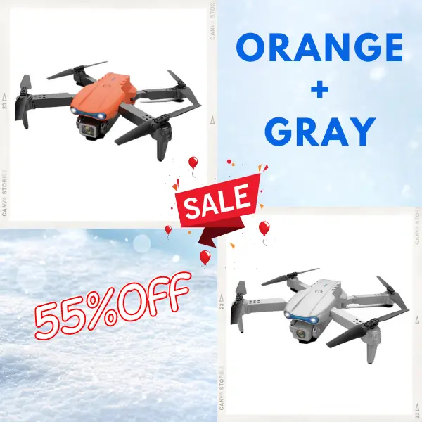 #1 BEST SELLER - Latest Drone with Dual Camera 4K UHD