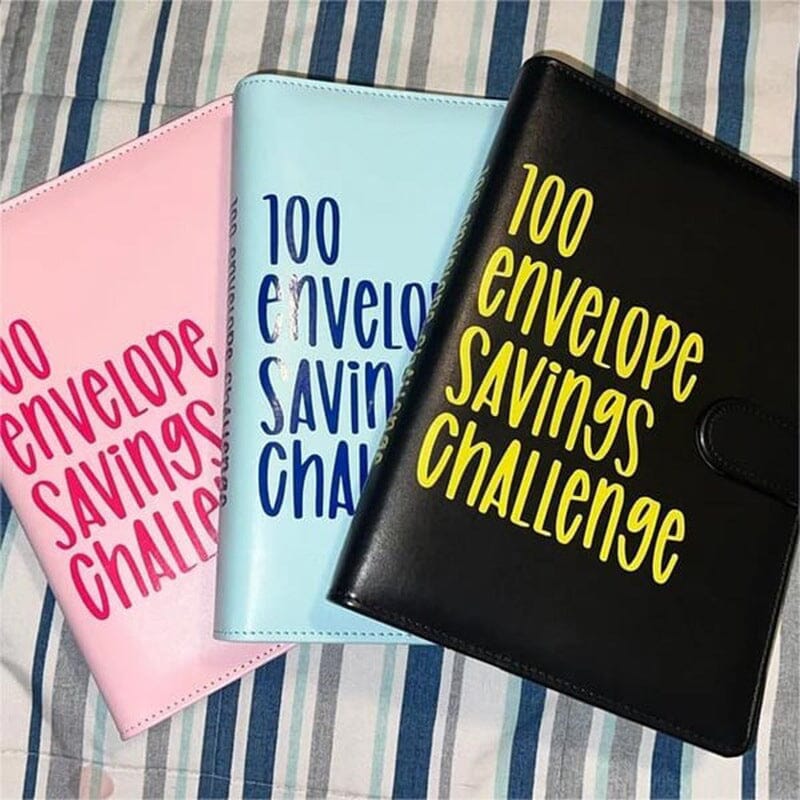 100 Envelope savings Challenge Binder