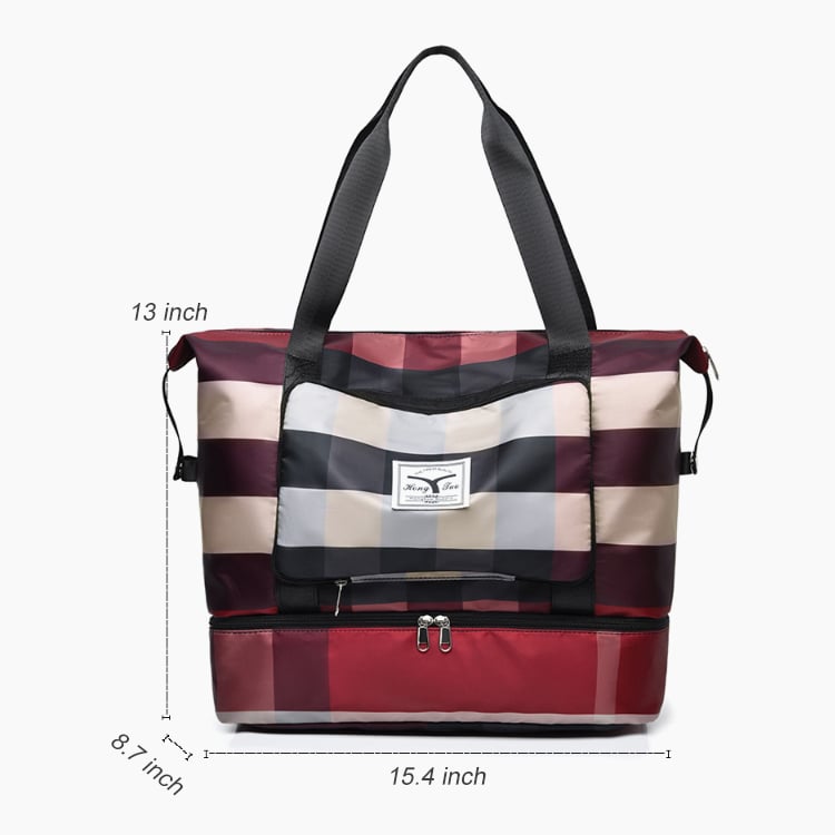 2022 New Foldable Dry/Wet Separation Travel Fitness Bag