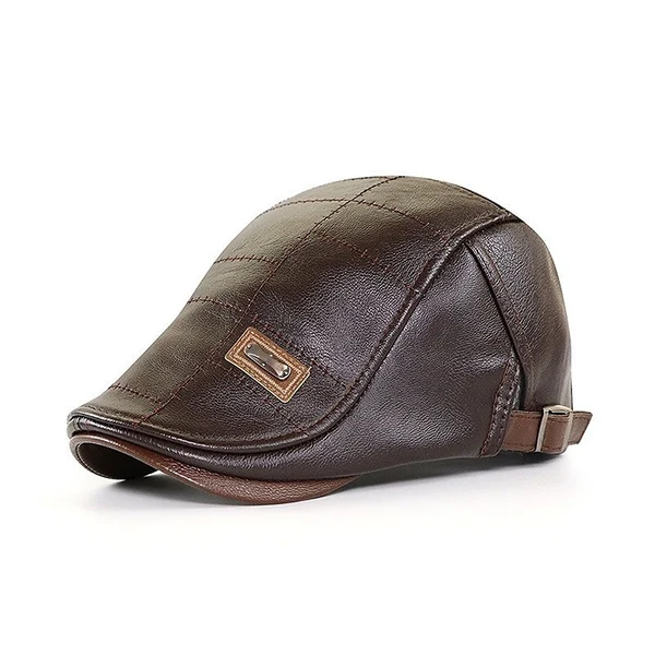 (2023 - Hot Sale) High Quality Trendy Leather Beret