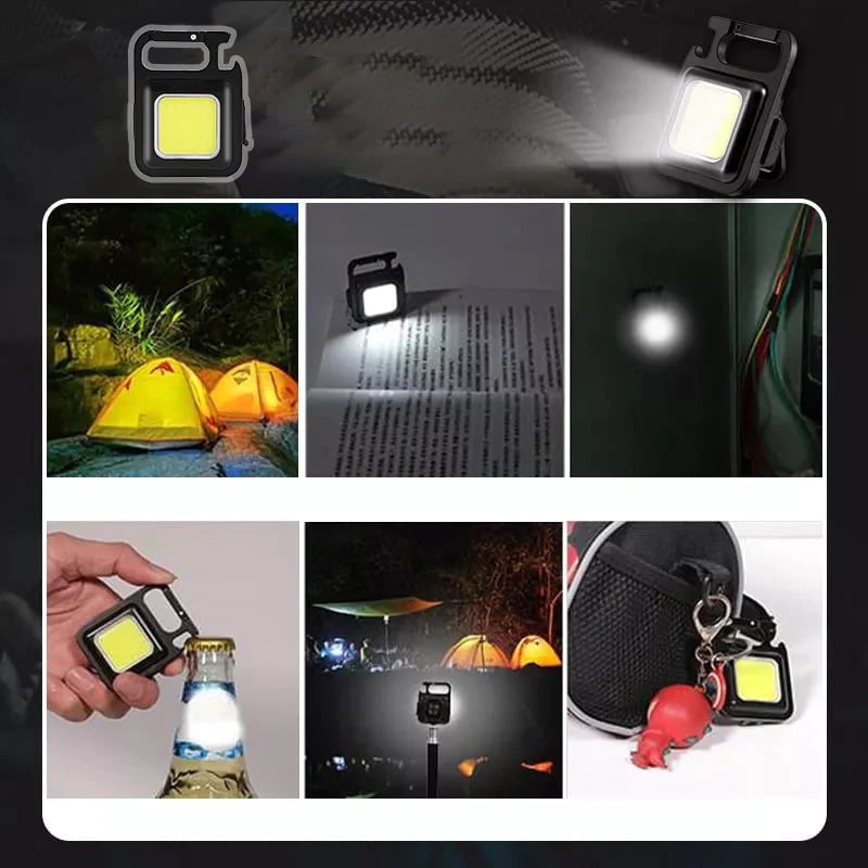 (2023-Christmas Hot Sale - 49% OFF) Multifunctional Keychain Rechargeable Light