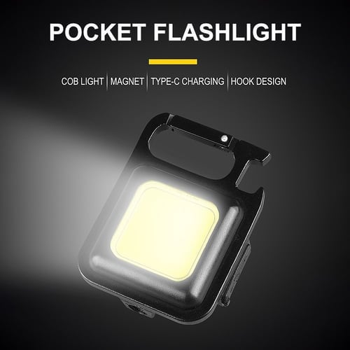 (2023-Christmas Hot Sale - 49% OFF) Multifunctional Keychain Rechargeable Light