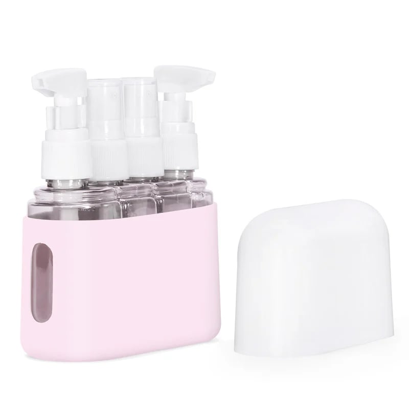 2023 Christmas Hot Sale - Mini Shampoo Dispenser Portable Travel Bottle Set