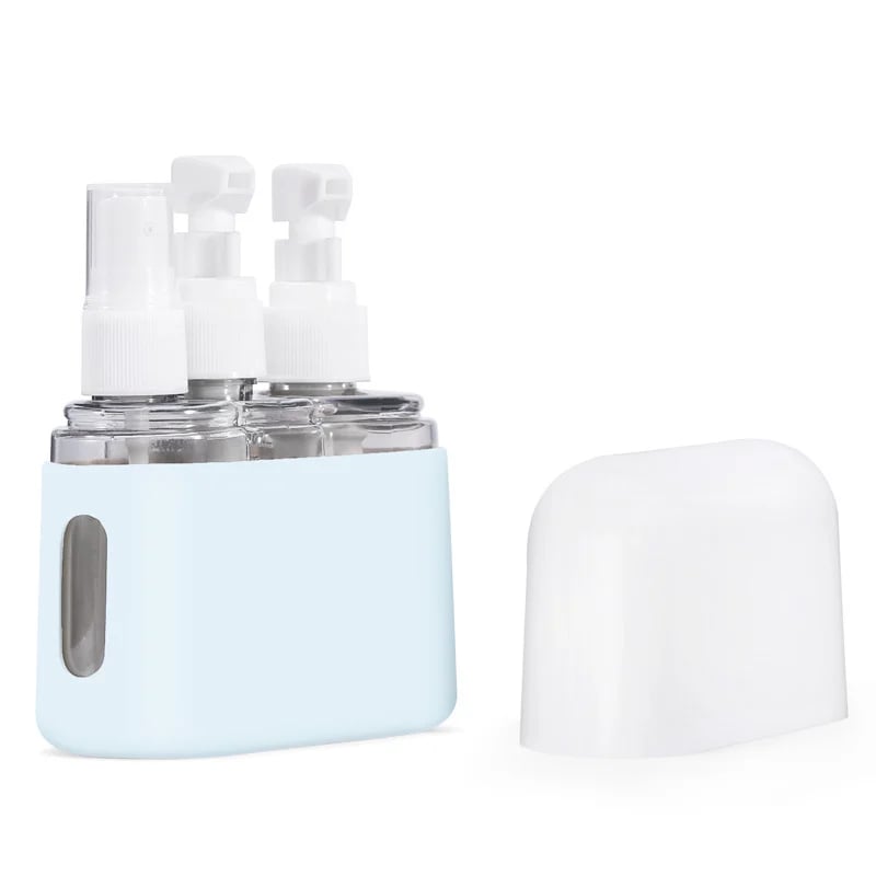 2023 Christmas Hot Sale - Mini Shampoo Dispenser Portable Travel Bottle Set