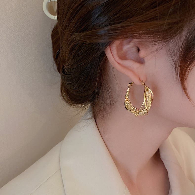 2023 Christmas Hot Sale 49% OFF - Fashion Twist Earrings