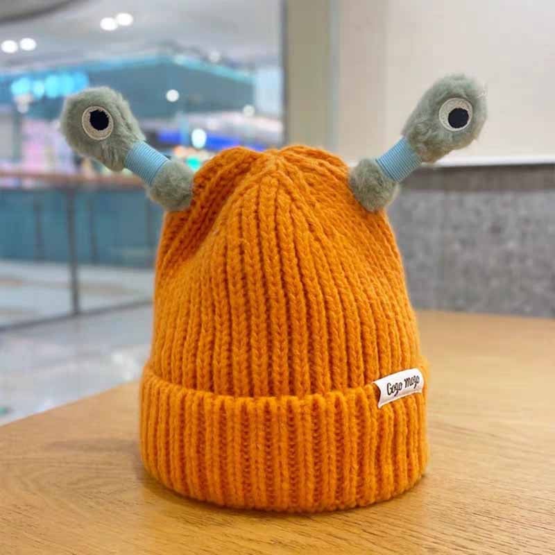 2023 Christmas New Arrival - Cute Little Monster LED Knit Beanie