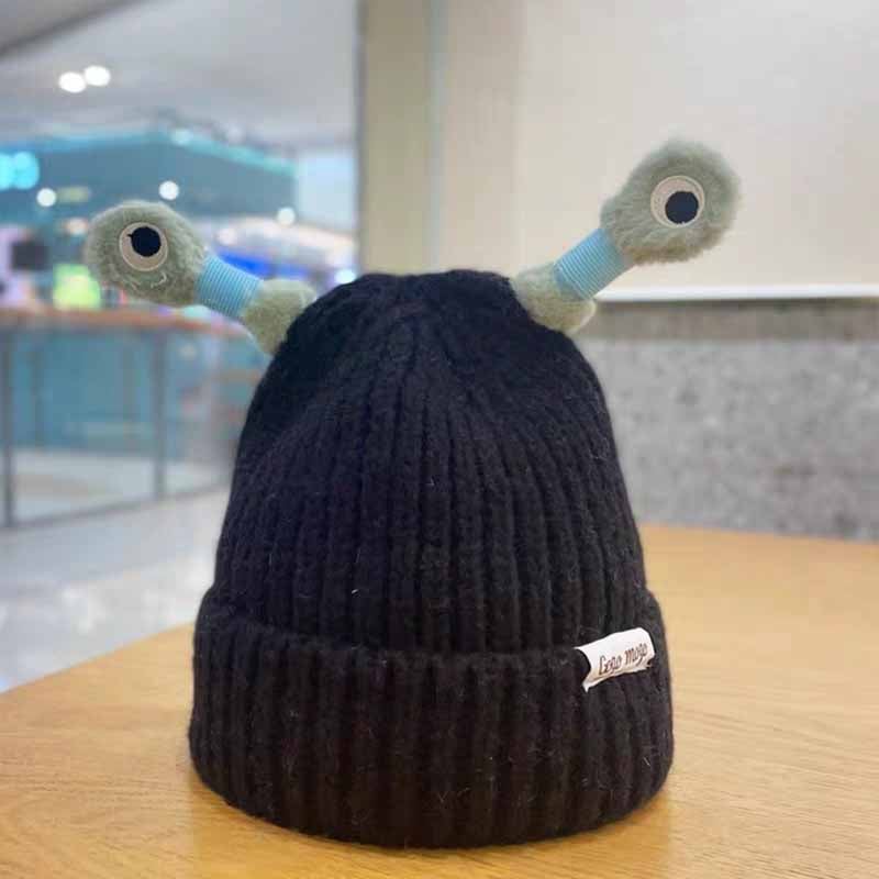 2023 Christmas New Arrival - Cute Little Monster LED Knit Beanie