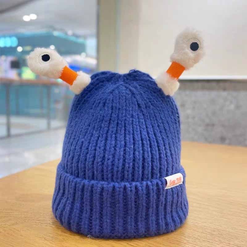 2023 Christmas New Arrival - Cute Little Monster LED Knit Beanie