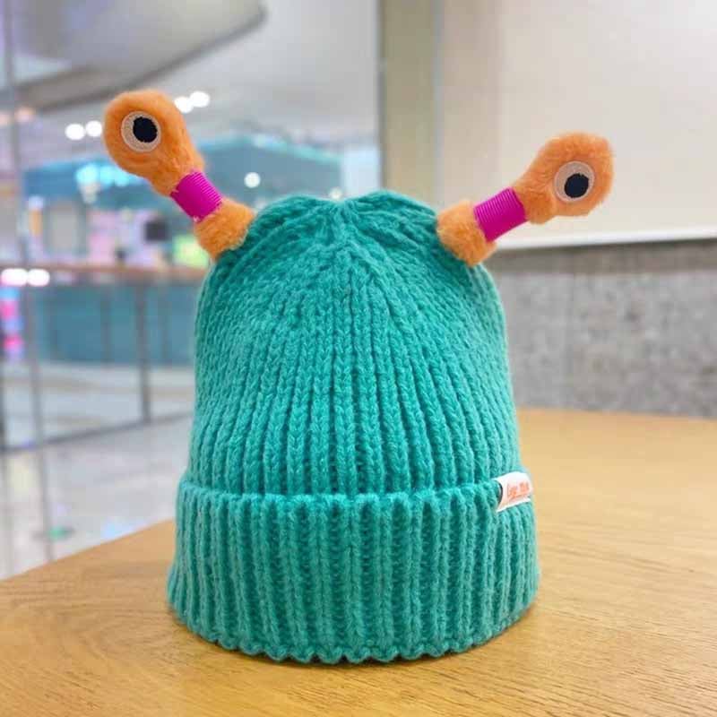 2023 Christmas New Arrival - Cute Little Monster LED Knit Beanie