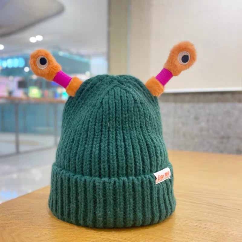 2023 Christmas New Arrival - Cute Little Monster LED Knit Beanie