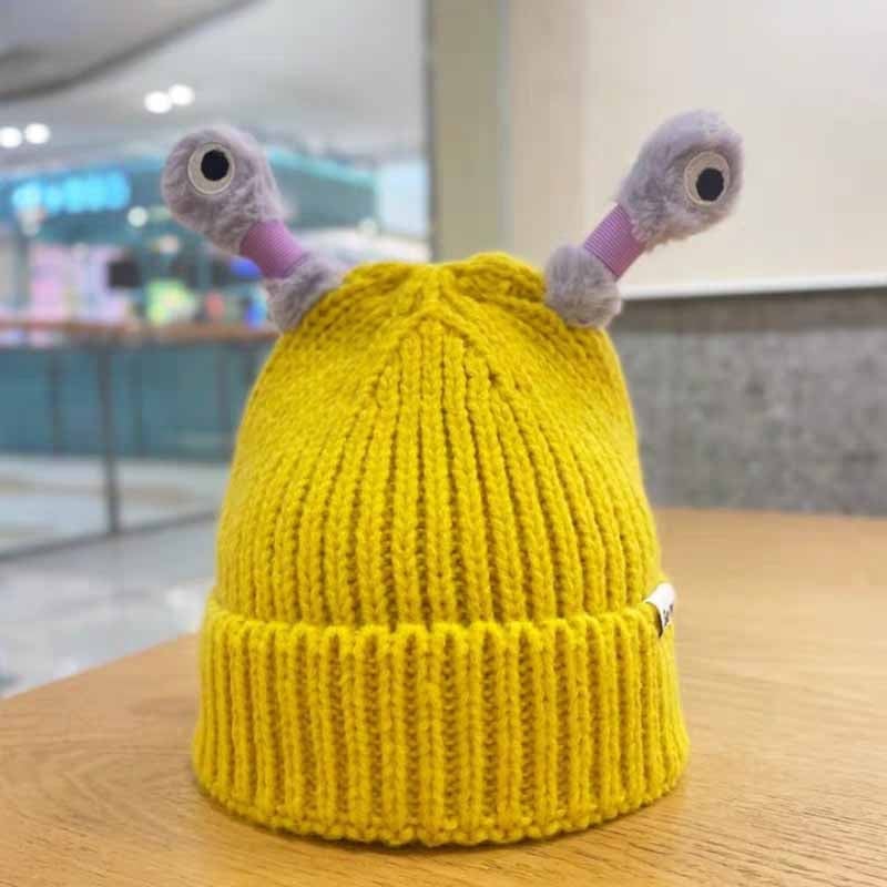 2023 Christmas New Arrival - Cute Little Monster LED Knit Beanie