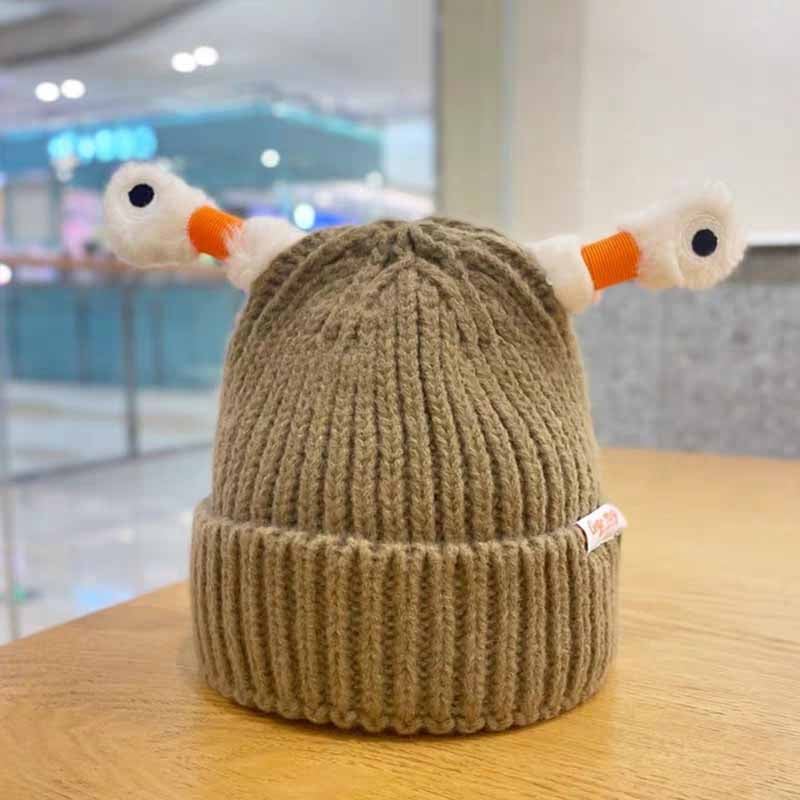 2023 Christmas New Arrival - Cute Little Monster LED Knit Beanie