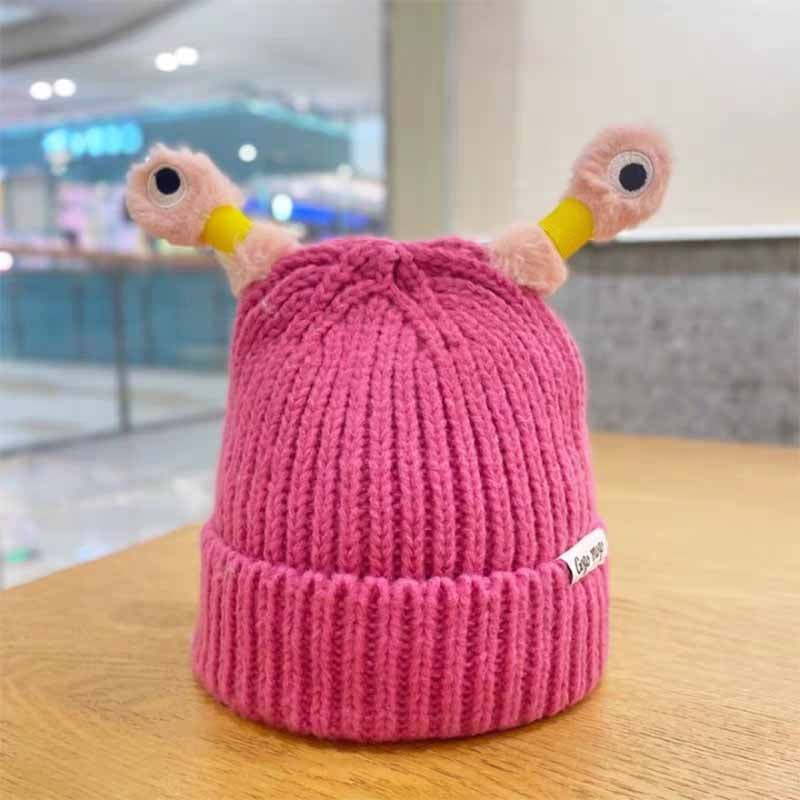 2023 Christmas New Arrival - Cute Little Monster LED Knit Beanie