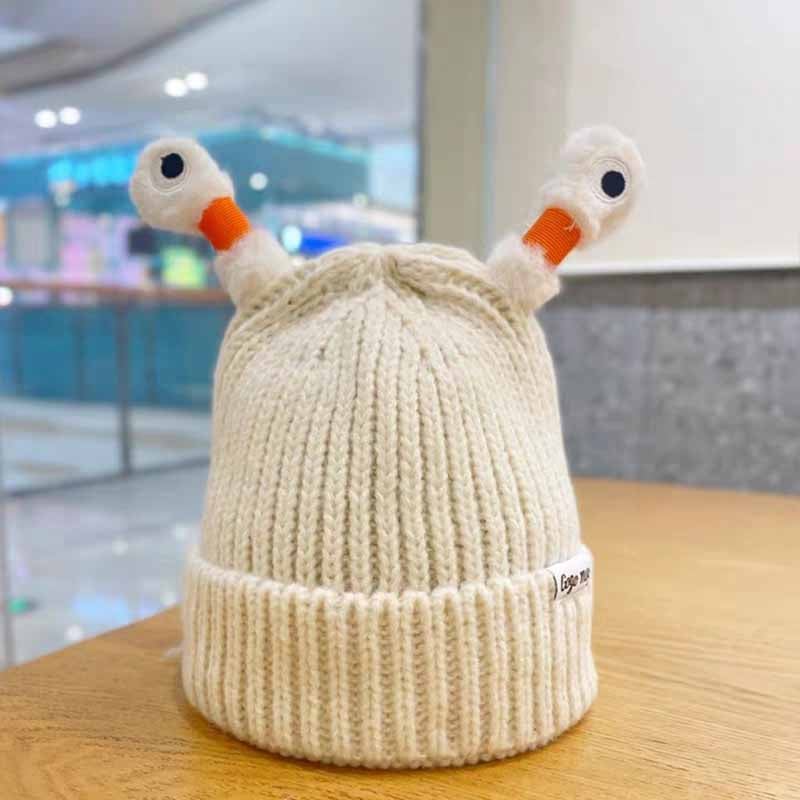 2023 Christmas New Arrival - Cute Little Monster LED Knit Beanie