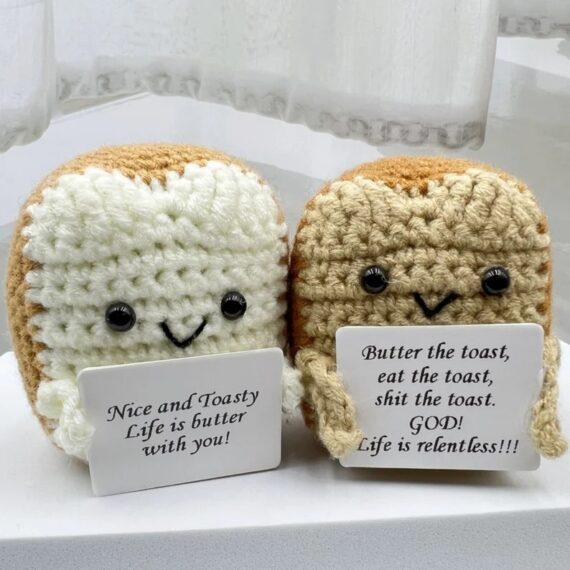 2023 Handmade Emotional Support Crochet Pickled Cucumber Gift Lulunami