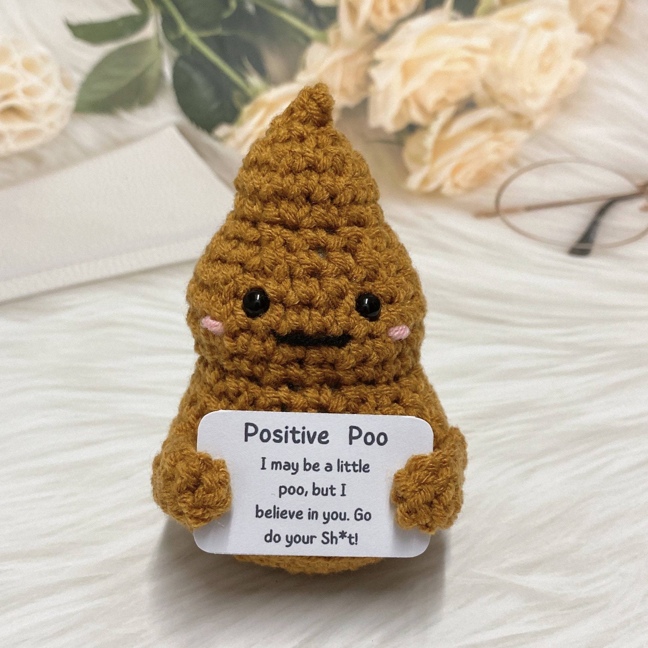 2023 Handmade Emotional Support Crochet Pickled Cucumber Gift