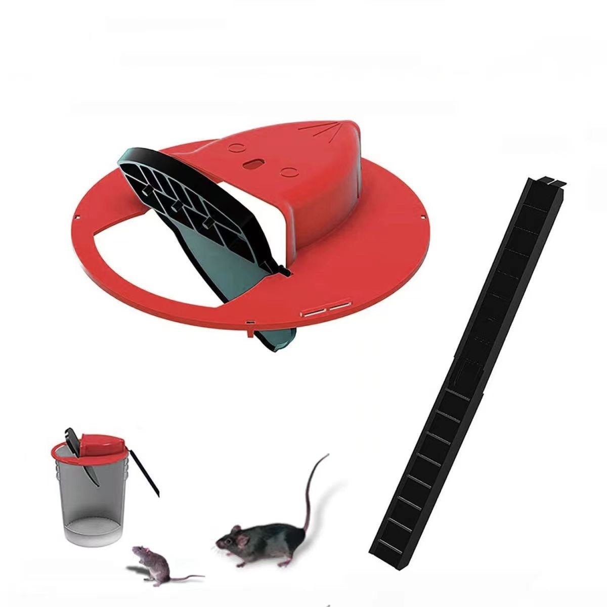 2023 Home Decoration Sale – Bucket Lid Mouse Trap