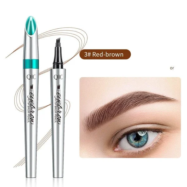 2023 Hot Sale - 3D Waterproof Microblading Eyebrow Pen 4 Fork Tip Tattoo Pencil