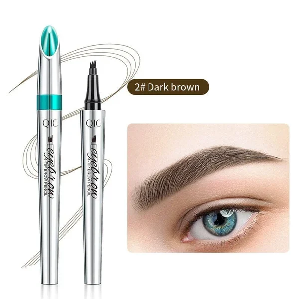 2023 Hot Sale – 3D Waterproof Microblading Eyebrow Pen 4 Fork Tip Tattoo Pencil