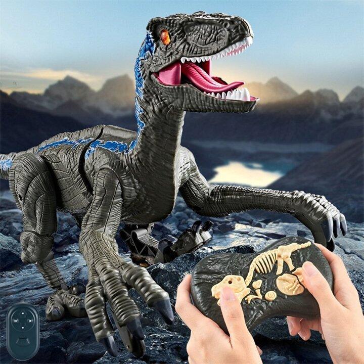 Uartz 2023 Optimal Children Gifts Realistic Remote Control Dinosaurs