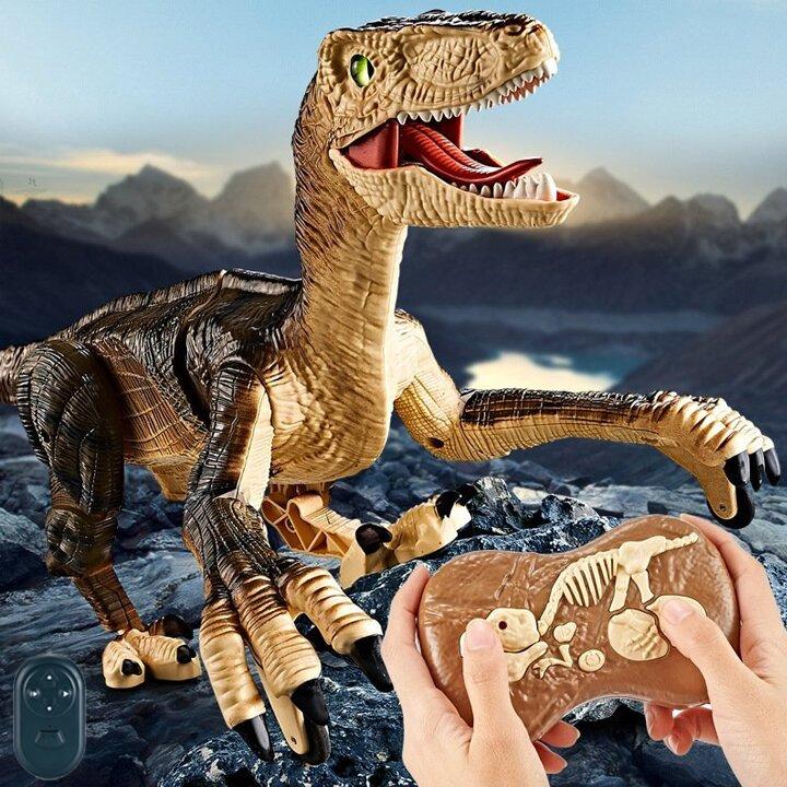 uarzt 2024 Optimal Children Gifts Realistic Remote Control Dinosaurs